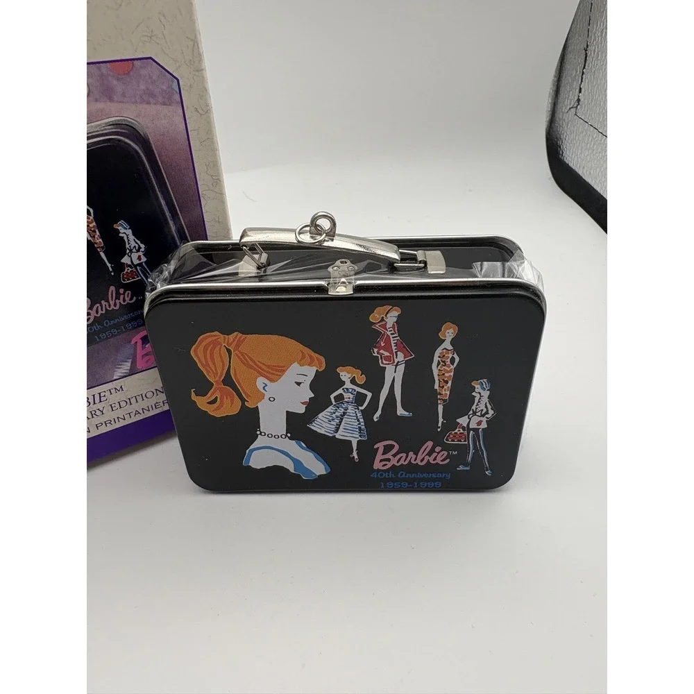 Hallmark Keepsake Barbie 40th Anniversary Edition Lunchbox Ornament, 1999